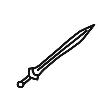 Xifos simgesi doğrusal vektör grafik işareti veya web uygulaması ui için sembol