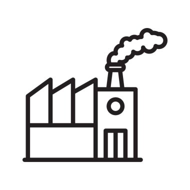 Kirlilik simgesi Siyah çizgi sanat vektörü siyah beyaz ana hat koleksiyon işareti