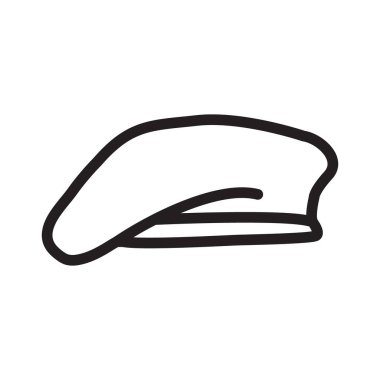 Bere simgesi Siyah çizgi sanat vektörü siyah beyaz ana hat koleksiyon işareti