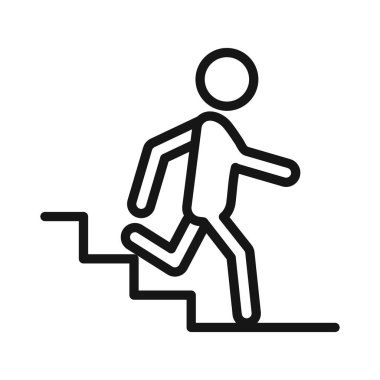 Aşağıdaki simge simgesi Siyah çizgi sanat vektörü siyah beyaz ana hat koleksiyon işareti