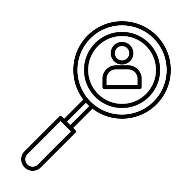 Web için simge doğrusal logo işareti koleksiyonu siyah beyaz olarak ayarlanıyor