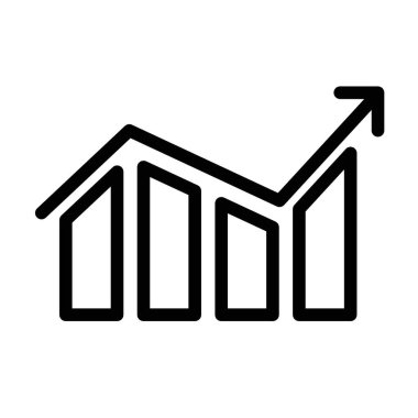 Grafik simgesi (2) doğrusal logo işaretini web için siyah ve beyaz olarak çoğalt