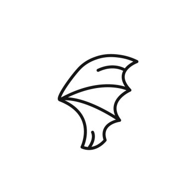 yarasa kanadı ana hatları koleksiyonu ya da siyah ve beyaz ana hatlarıyla ayarlanır