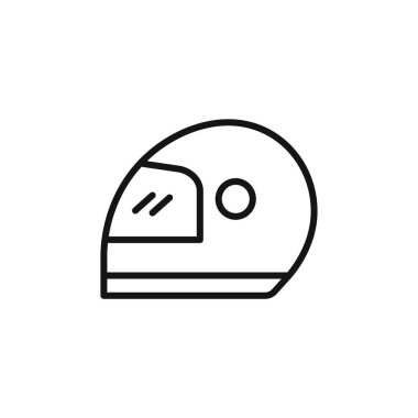 Kask simgesi taslak koleksiyonu ya da siyah ve beyaz ana hatlarıyla ayarlandı