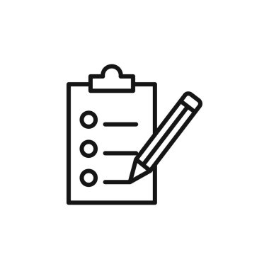 Not simgesi özet koleksiyonu ya da siyah ve beyaz ana hatlarıyla ayarlandı