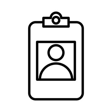 Atanan simge doğrusal logo işareti web için siyah beyaz olarak belirlendi