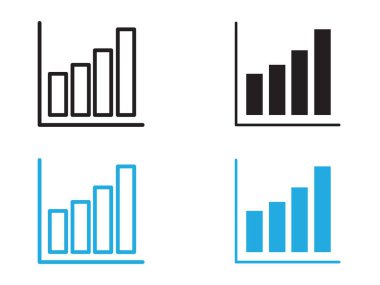 grafik grafik şeması vektör çizgisi logo işareti veya sembol koleksiyon özet biçimi