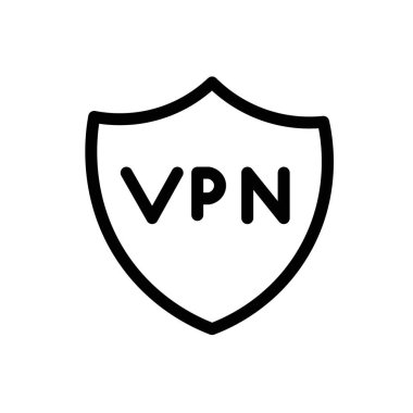 Vektör içinde VPN simge web tasarım logosu koleksiyonu