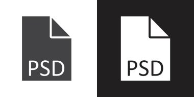 PSD dosya formatı simgesi