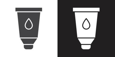 Su bazlı kayganlaştırıcı simgesi