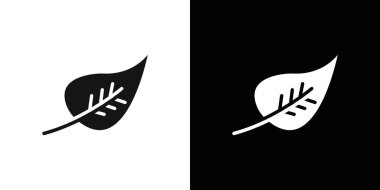 ovate simgesi logo işareti vektör ana hatları siyah ve beyaz