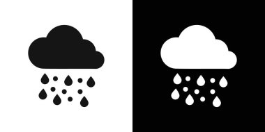 Simge simgesi simgesi işareti vektör ana hatları siyah ve beyaz