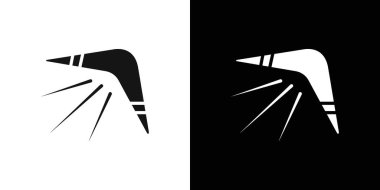 Bumerang Simgesi vektör logosu koleksiyonu veya paket grubu