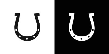 At nalı simgesi vektör logosu koleksiyonu ya da paket grubu