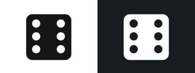 Zar Altı Simgesi doğrusal vektör grafik işareti veya web uygulaması ui için sembol