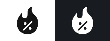 Web uygulaması ui için sıcak anlaşma simgesi doğrusal vektör grafik imzası veya sembol