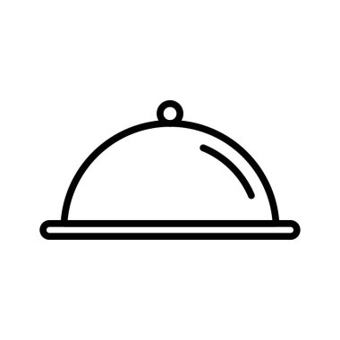 Gıda Tepsisi ve Kapak simgesi siyah ve beyaz renk ana hatlarıyla belirlendi