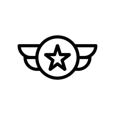 Askeri Rütbe simgesi siyah-beyaz renk ana hatlarıyla belirlendi