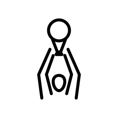 Zafer simgesi web tasarım logosu koleksiyonu düz vektör olarak ayarlandı