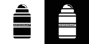 Deodorant simgesi vektör logosu koleksiyonu veya paket grubu