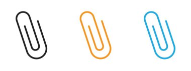 Web uygulaması ui için eklenti klipsi vektör logosu koleksiyonu