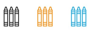 Web uygulaması için Boya Simgesi vektör logosu koleksiyonu