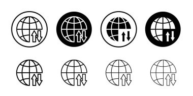 Simge dışa aktarma simgesi tabela ana hatlarını siyah ve beyaz olarak aktar