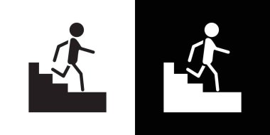 Aşağıdaki simge simgesi Siyah çizgi sanat vektörü siyah beyaz ana hat koleksiyon işareti