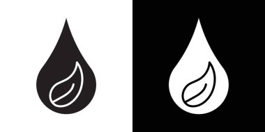 Siyah ve beyaz çizgili hipoalerjenik simge siyah çizgi sanat vektörü koleksiyon işareti