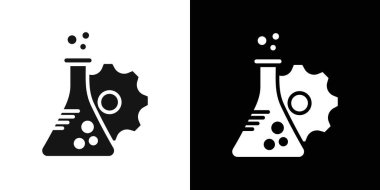 Biyomedikal mühendis simge vektör logosu koleksiyonu ya da paket grubu