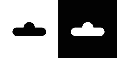 Euro hook simgesi Düz ince çizgi vektör illüstrasyon sanat ana hatları