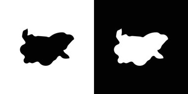 Bulgaristan harita ikon vektör çizgisi logosu veya sembol koleksiyon özet biçimini ayarla