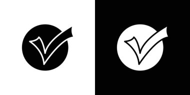 İmza simgesi vektör çizgisi logo işaretini veya sembol koleksiyon özet biçimini kontrol et