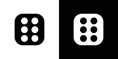 Zar Altı Simge vektör çizgisi logosu veya sembol koleksiyon taslak biçimi