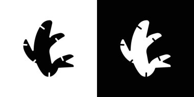 Ginger simge vektör çizgisi logosu veya sembol koleksiyon özet biçimi