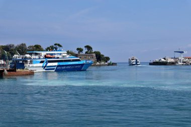Ischia, Campania, İtalya - 12 Mayıs 2022: Marina di Portosalvo Limanı