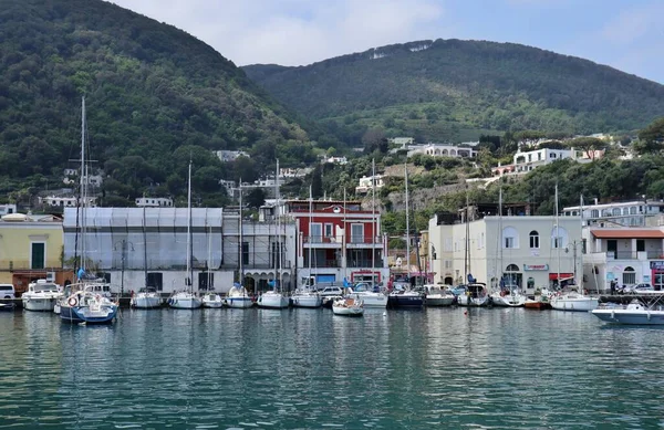 Ischia Kampania Włochy Maja 2022 Port Marina Portosalvo — Zdjęcie stockowe