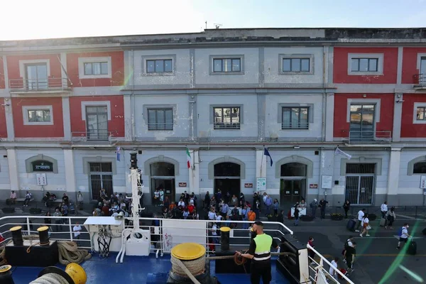 Фелес Кампания Италия Мая 2022 Года Моло Калата Порта Масса — стоковое фото