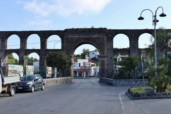 Ischia Ponte Kampania Włochy Maja 2022 Xvii Wieczny Akwedukt Buceto — Zdjęcie stockowe