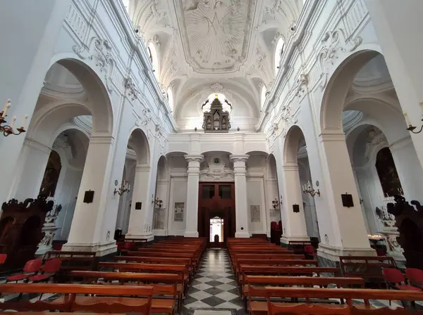 Ischia Campania Ιταλία Μαΐου 2022 Εσωτερικό Του Καθεδρικού Ναού Της — Φωτογραφία Αρχείου