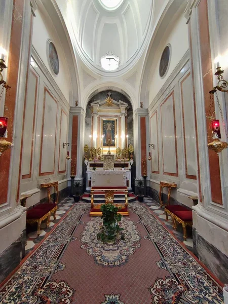 Ischia Campania Italia Mayo 2022 Capilla Del Santísimo Sacramento Catedral —  Fotos de Stock