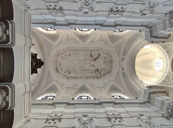 Ischia Campania Italy May 2022 Interior Eighteenth Century Cathedral Santa — Stock Photo, Image