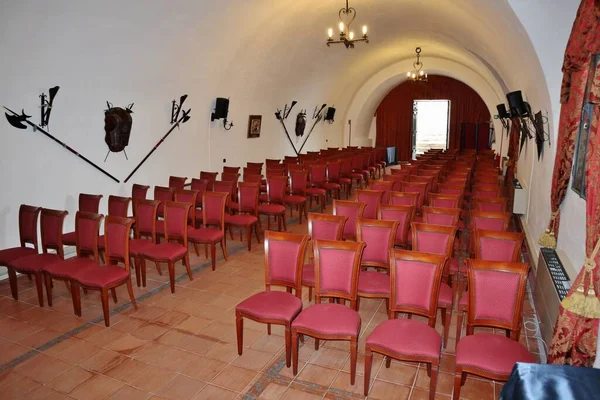 Scilla Calabria Ιταλία Ιουνίου 2021 Αίθουσα Συνεδρίων Του Castello Ruffo — Φωτογραφία Αρχείου