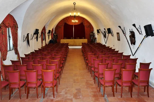 Scilla Calabria Ιταλία Ιουνίου 2021 Αίθουσα Συνεδρίων Του Castello Ruffo — Φωτογραφία Αρχείου