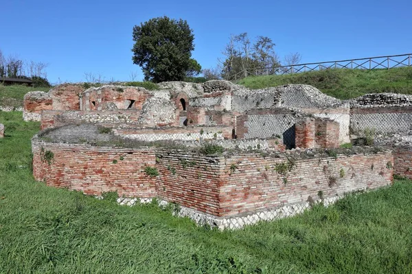 Mirabella Eclano Campania Italia Noviembre 2022 Ruinas Antigua Ciudad Romana —  Fotos de Stock