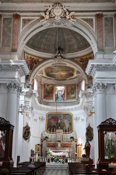 Pizzo Calabro Calabria Italia Iunie 2021 Interiorul Bisericii Maestru Construit — Fotografie, imagine de stoc