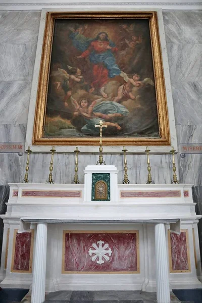 Pizzo Calabro Καλαβρία Ιταλία Ιουνίου 2021 Εσωτερικό Της Κύριας Εκκλησίας — Φωτογραφία Αρχείου