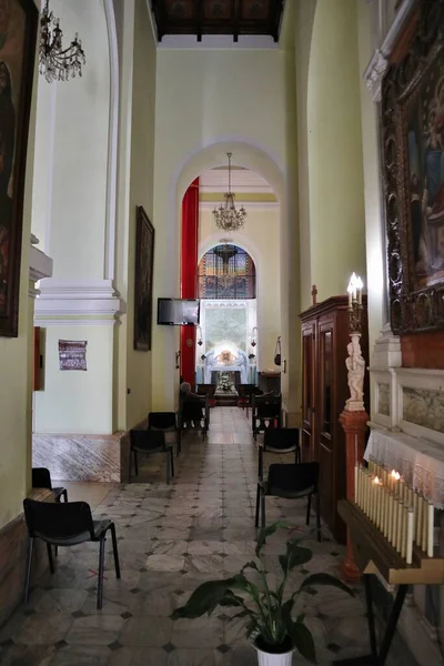 Pizzo Calabro Calabria Italia Junio 2021 Interior Del Santuario San — Foto de Stock