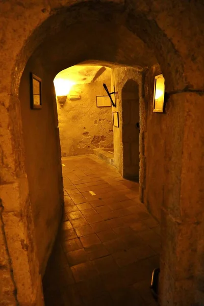 2021年6月10日 意大利卡拉布里亚Pizzo Calabro 15世纪Castello Murat监狱 — 图库照片