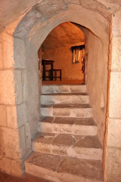Pizzo Calabro Calábria Itália Junho 2021 Escadaria Prisão Castello Murat — Fotografia de Stock